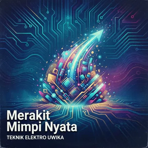Sampul lagu Merakit Mimpi Nyata bertema sirkuit